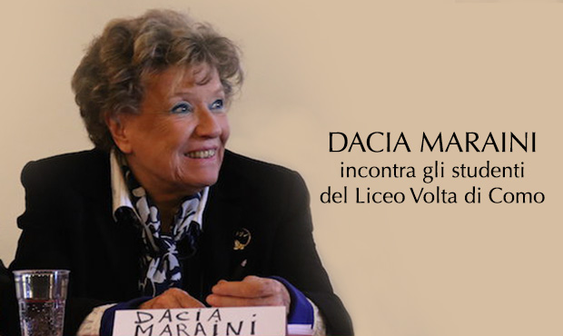 Dacia Maraini incontra gli studenti del Liceo Volta