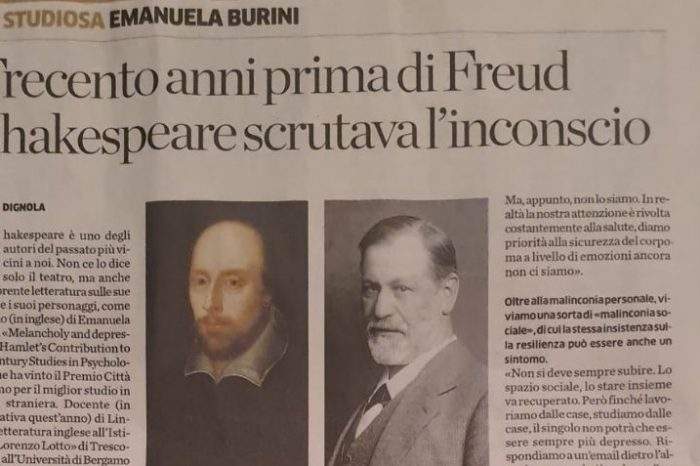 Emanuela Burini: vincitrice VIII Edizione "Opera in lingua straniera"